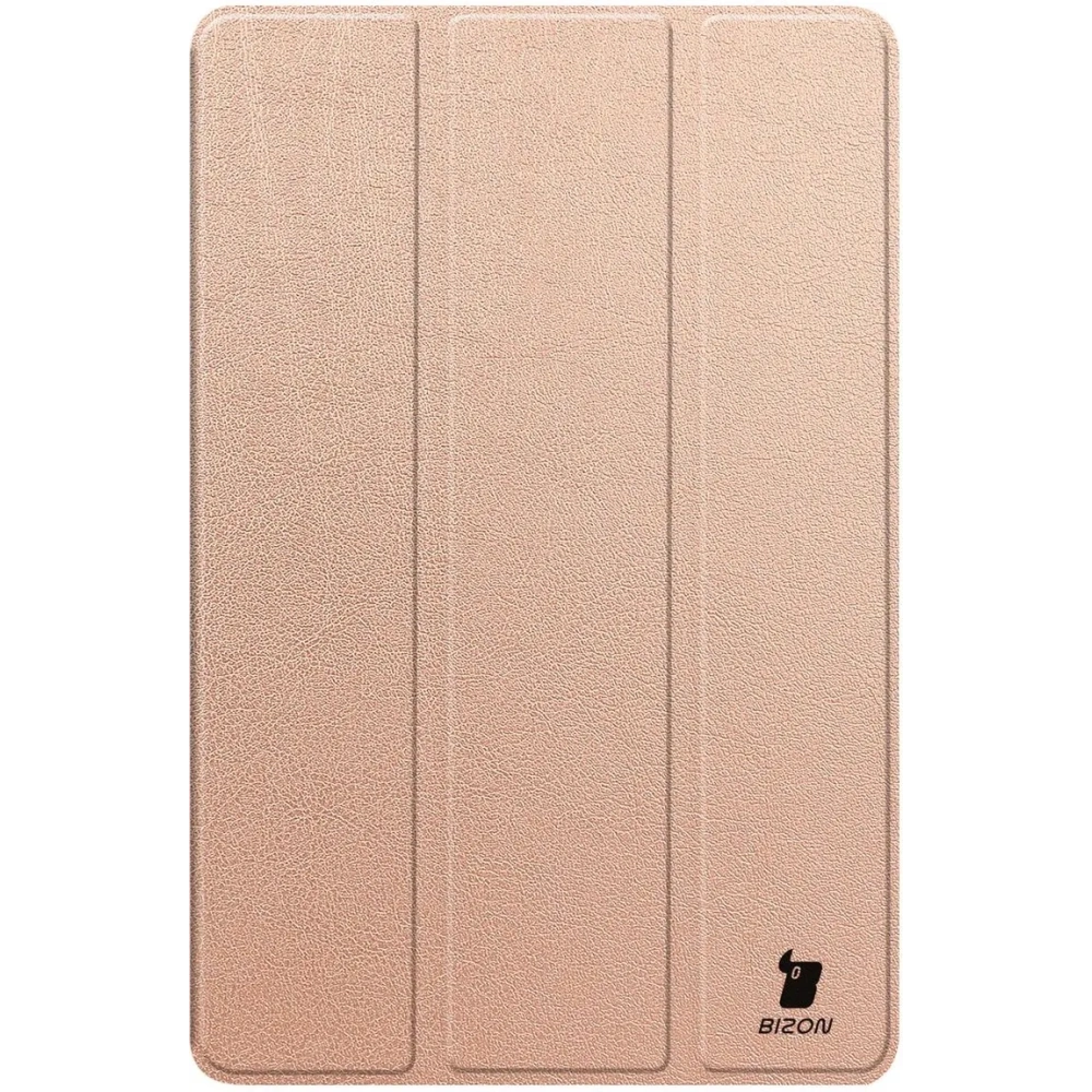 Etui z klapką Bizon Case Tab Croc do Realme Pad 2 11.5 różowozłoty
