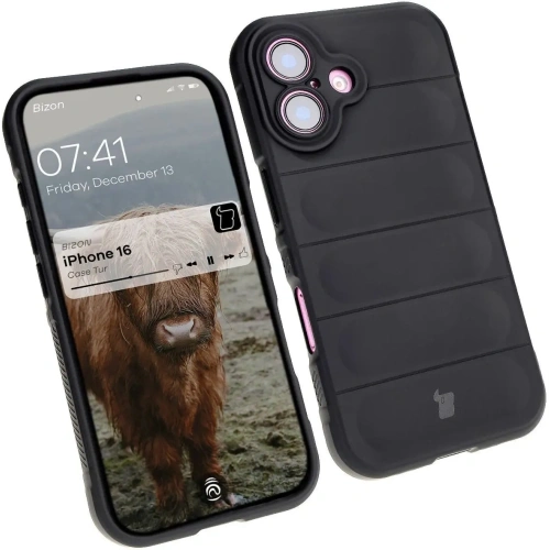 Buy Bizon Case Tur Apple iPhone 16 black - BIZ6578 - {ean13} - Home Screen Store Europe