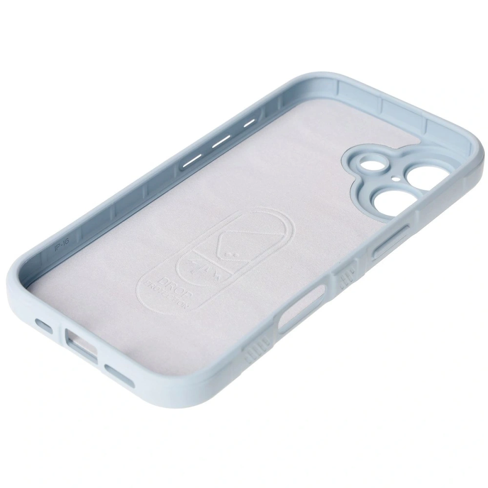 Pancerne etui Bizon Case Tur do Apple iPhone 16 jasnoniebieskie