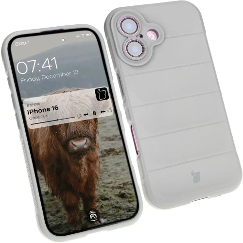 Kup Pancéřové pouzdro Bizon Case Tur pro Apple iPhone 16 světle šedé - BIZ6582 - {ean13} - Sklep Home Screen
