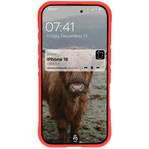 Buy Bizon Case Tur Apple iPhone 16 red - BIZ6583 - {ean13} - Home Screen Store Europe