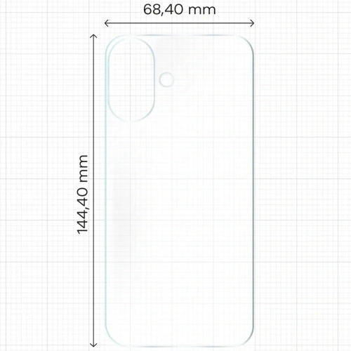 Kup Folia hydrogelová na zadní stranu Bizon Glass Hydrogel do Apple iPhone 16 [2 PACK] - BIZ6586 - {ean13} - Sklep Home Screen
