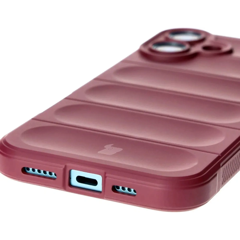 Pancerne etui Bizon Case Tur do Apple iPhone 16 Plus ciemnofioletowe