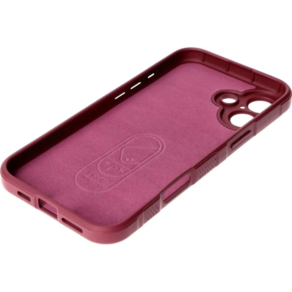 Pancerne etui Bizon Case Tur do Apple iPhone 16 Plus ciemnofioletowe