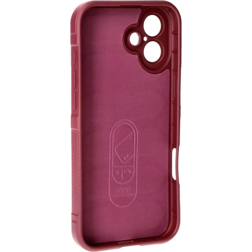 Pancerne etui Bizon Case Tur do Apple iPhone 16 Plus ciemnofioletowe