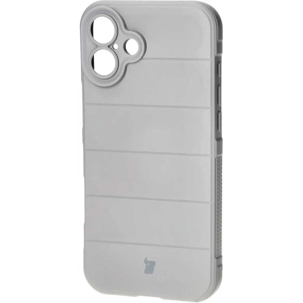 Pancerne etui Bizon Case Tur do Apple iPhone 16 Plus jasnoszare