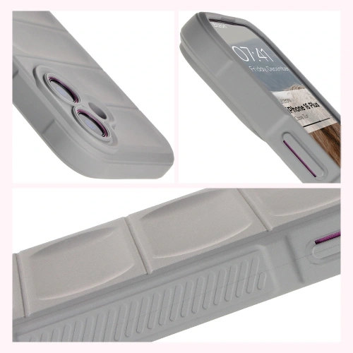 Kup Bizon Case Tur Apple iPhone 16 Plus gri deschis - BIZ6591 - {ean13} - Sklep Home Screen