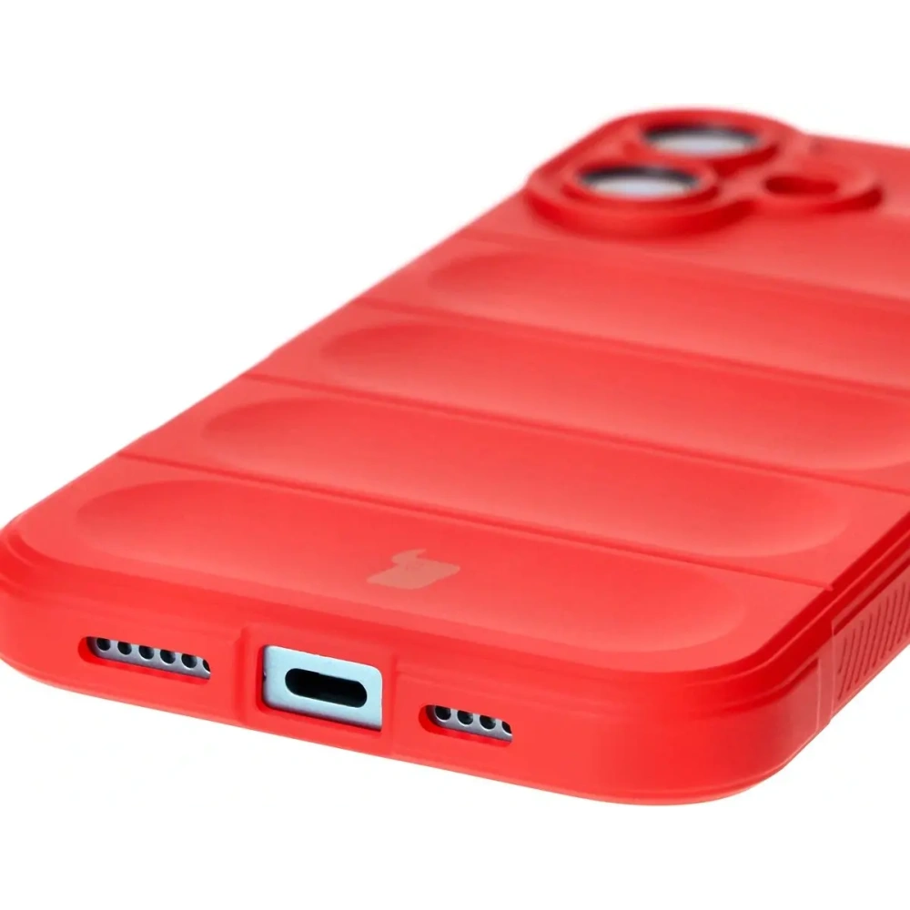 Pancerne etui Bizon Case Tur do Apple iPhone 16 Plus czerwone