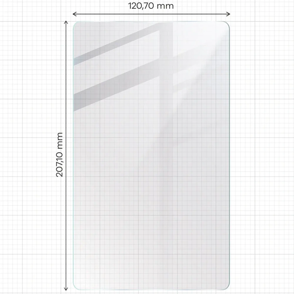 Szkło hartowane do tabletu Bizon Glass Tab Clear do Xiaomi Redmi Pad SE 8.7 [2 PACK]