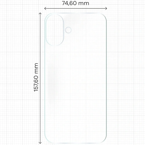 Buy Bizon Glass Hydrogel Apple iPhone 16 Plus [2 PACK] - BIZ6594 - {ean13} - Home Screen Store Europe