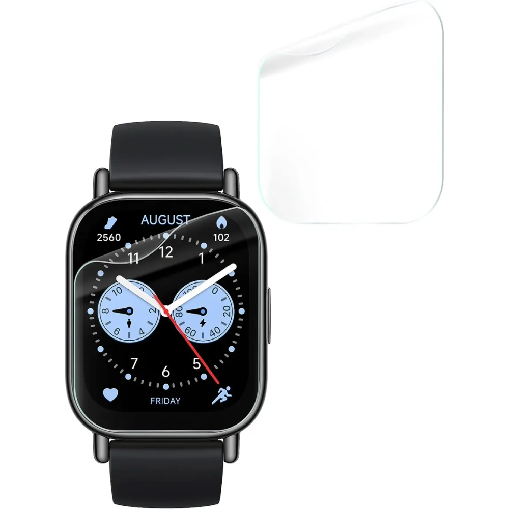 Folia hydrożelowa na ekran Bizon Glass Watch Hydrogel do Xiaomi Redmi Watch 5 Lite [2 PACK]