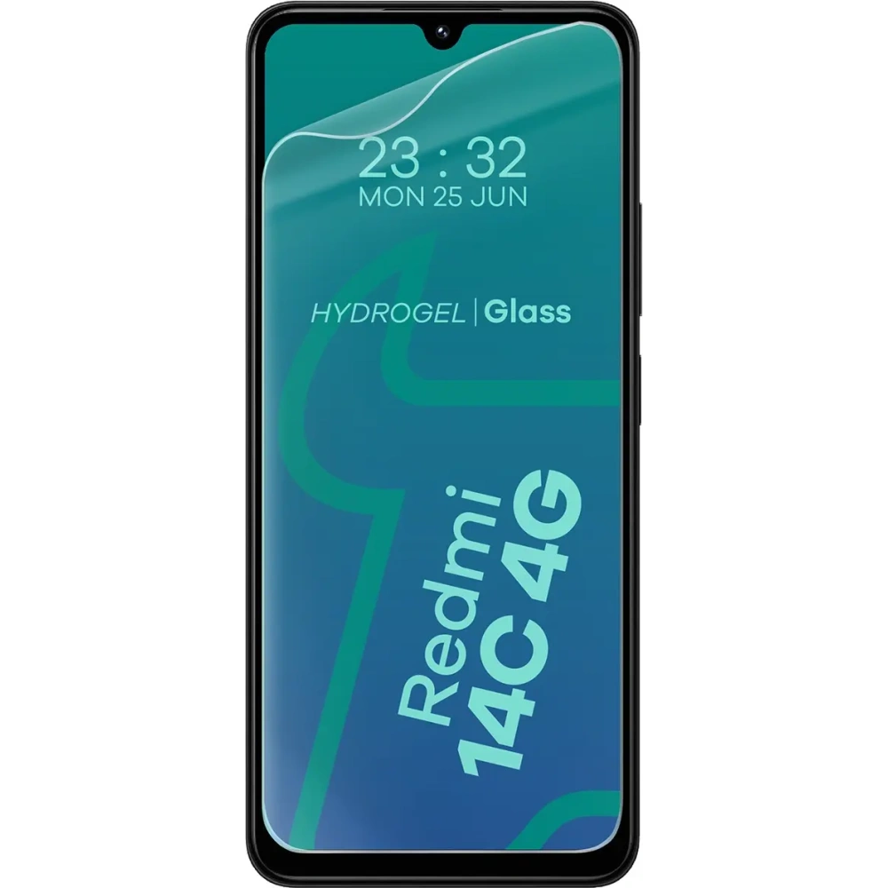 Folia hydrożelowa na ekran Bizon Glass Hydrogel Front do Xiaomi Redmi 14C 4G / POCO C75 [2 PACK]