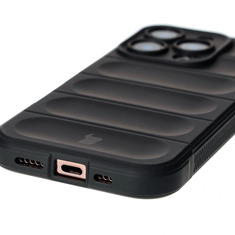 Pancerne etui Bizon Case Tur do Apple iPhone 16 Pro czarne