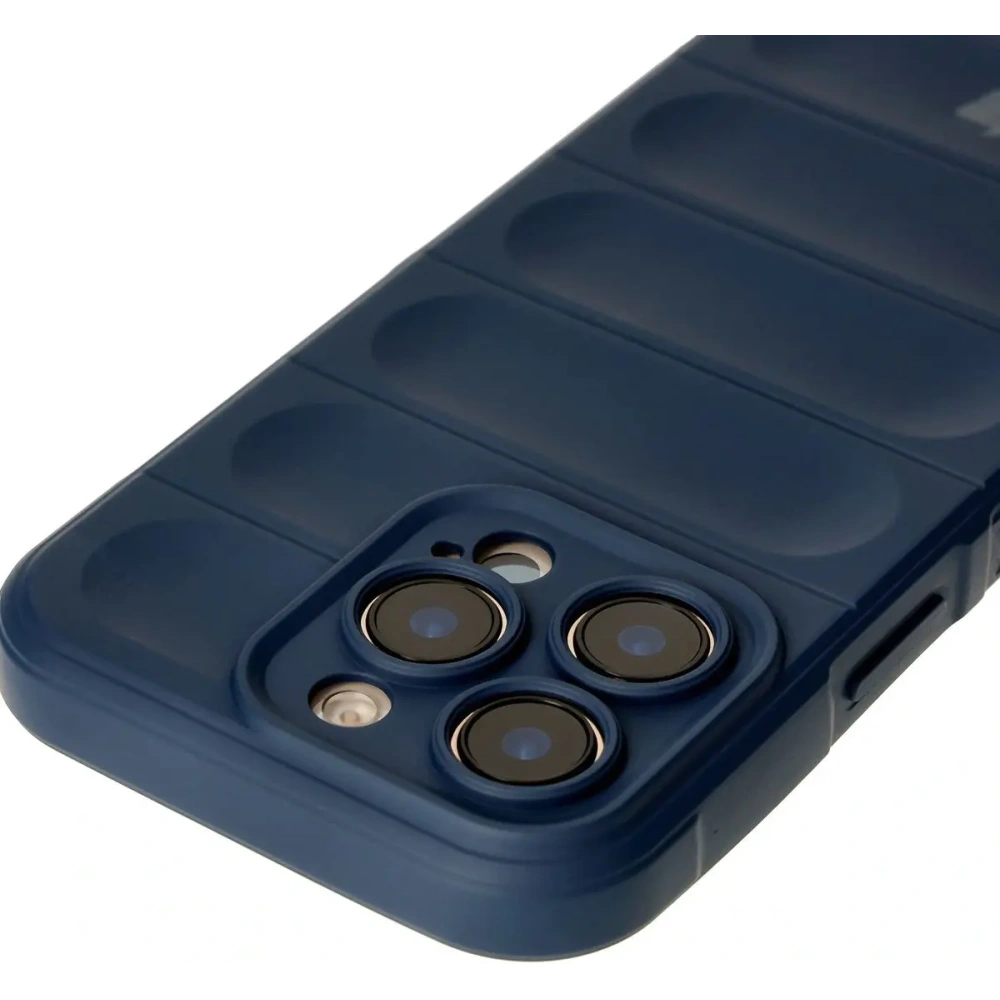 Pancerne etui Bizon Case Tur do Apple iPhone 16 Pro granatowe