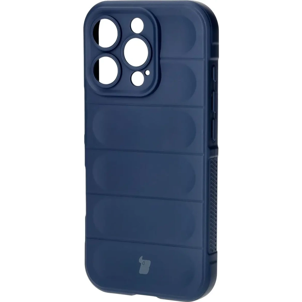 Pancerne etui Bizon Case Tur do Apple iPhone 16 Pro granatowe