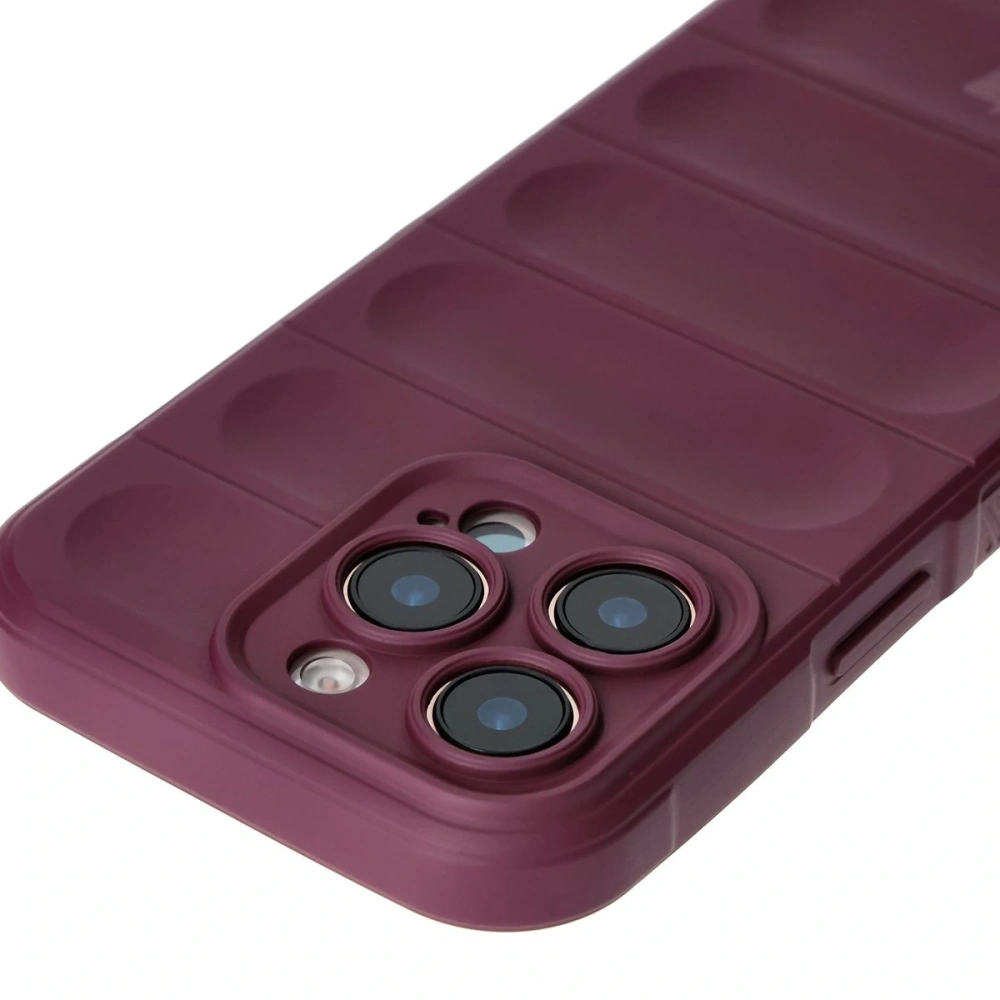 Pancerne etui Bizon Case Tur do Apple iPhone 16 Pro ciemnofioletowe