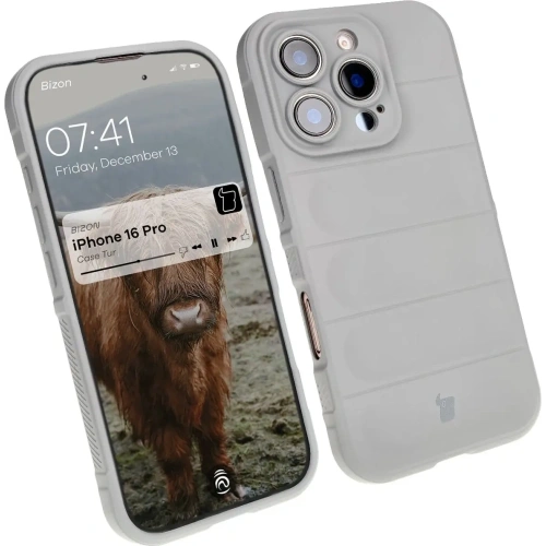 Kup Pancéřové pouzdro Bizon Case Tur pro Apple iPhone 16 Pro jasně šedé - BIZ6606 - {ean13} - Sklep Home Screen
