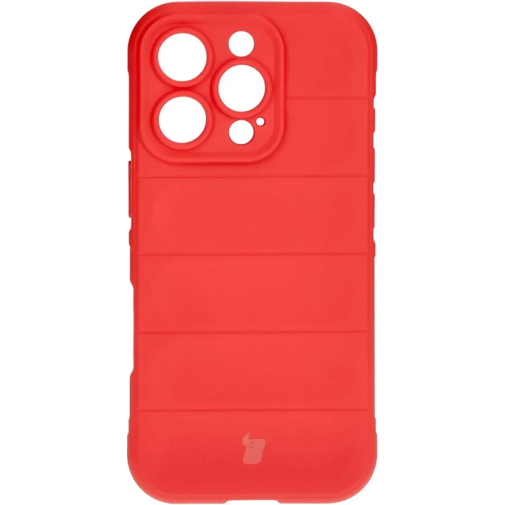 Pancerne etui Bizon Case Tur do Apple iPhone 16 Pro czerwone