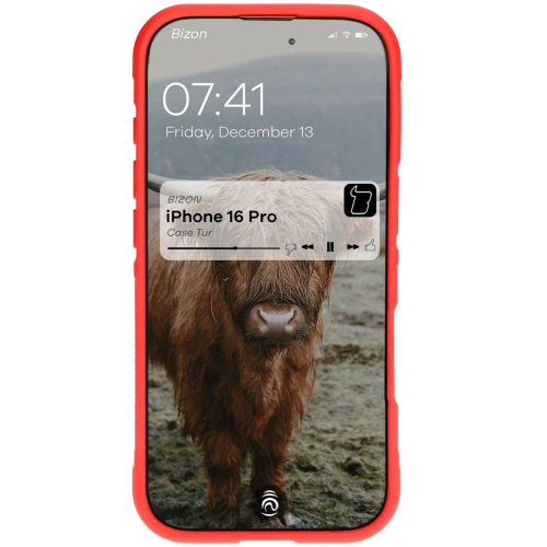 Buy Bizon Case Tur Apple iPhone 16 Pro red - BIZ6607 - {ean13} - Home Screen Store Europe
