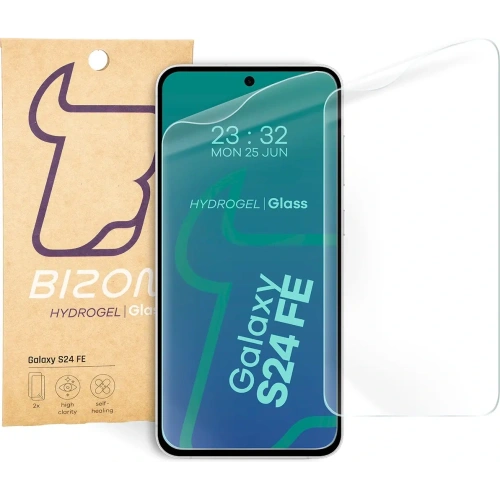 Kup Bizon Glass Hydrogel Front Samsung Galaxy S24 FE [2 PACHET] - BIZ6608 - {ean13} - Sklep Home Screen