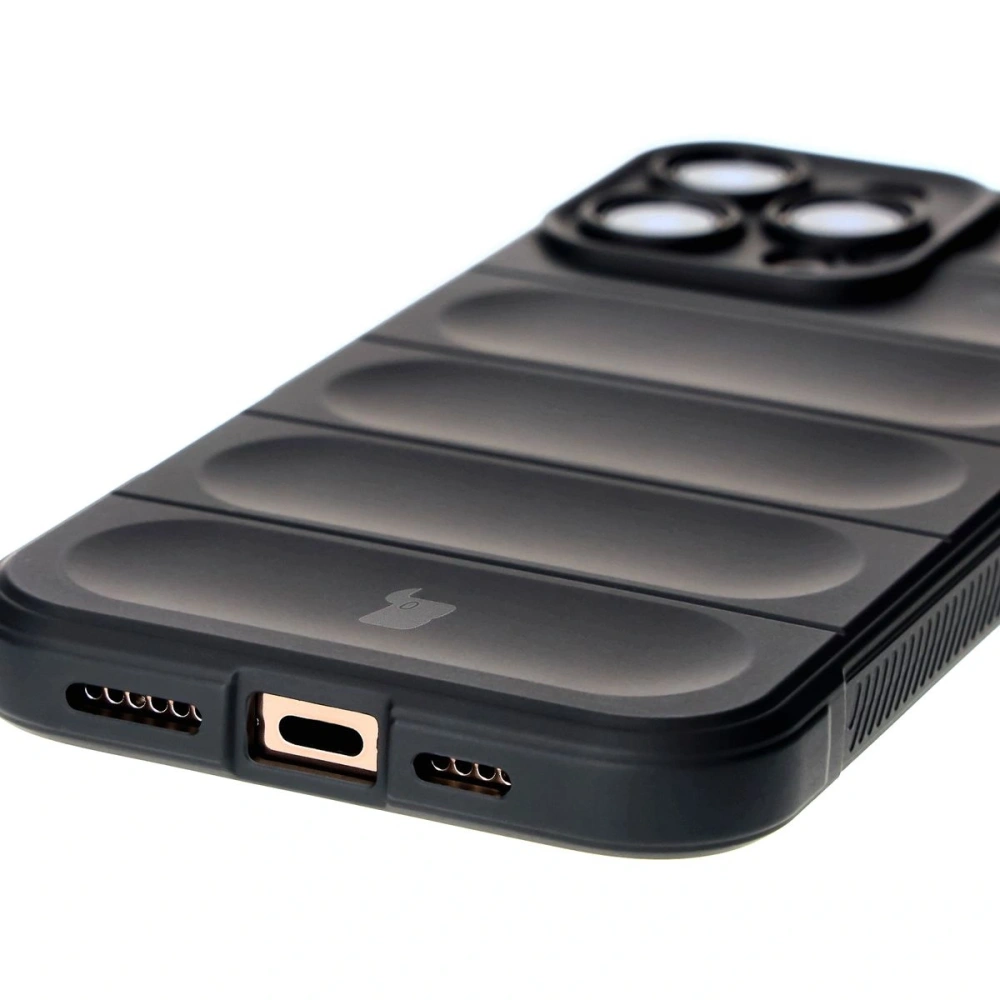 Pancerne etui Bizon Case Tur do Apple iPhone 16 Pro Max czarne