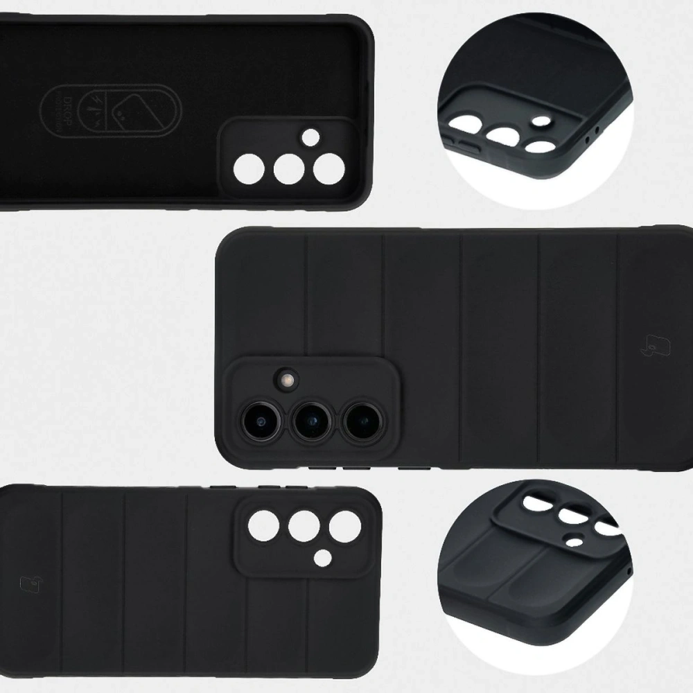 Pancerne etui Bizon Case Tur do Samsung Galaxy S24 FE czarne