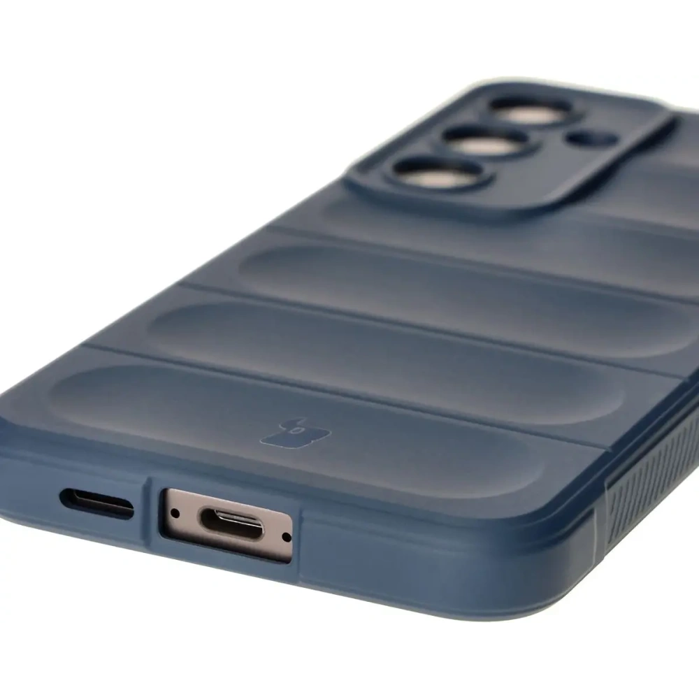 Pancerne etui Bizon Case Tur do Samsung Galaxy S24 FE granatowe