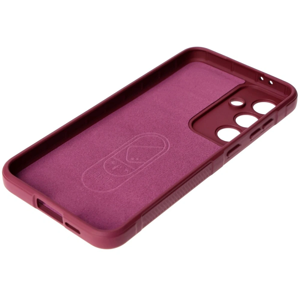 Pancerne etui Bizon Case Tur do Samsung Galaxy S24 FE ciemnofioletowe