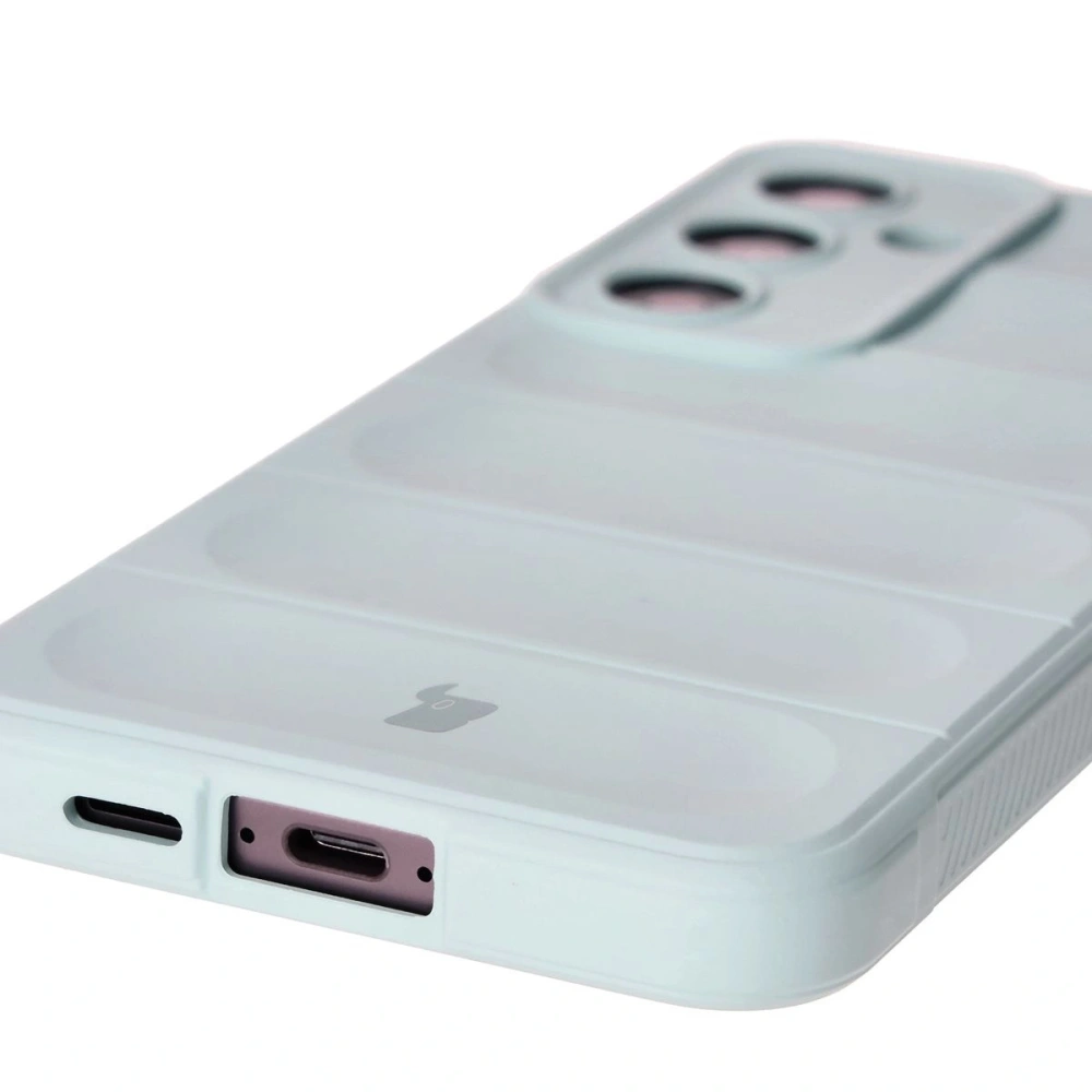 Pancerne etui Bizon Case Tur do Samsung Galaxy S24 FE jasnoniebieskie