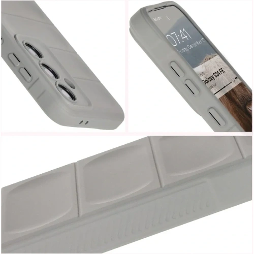 Kup Pancerne etui Bizon Case Tur do Samsung Galaxy S24 FE jasnoszare - BIZ6619 - {ean13} - Sklep Home Screen