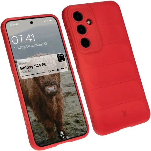 Kup Pancerne etui Bizon Case Tur do Samsung Galaxy S24 FE czerwone - BIZ6620 - {ean13} - Sklep Home Screen