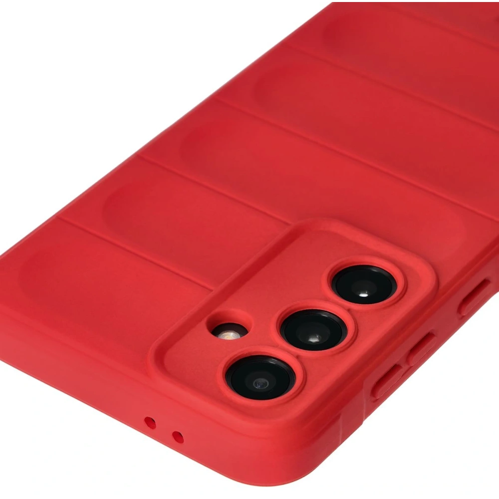 Pancerne etui Bizon Case Tur do Samsung Galaxy S24 FE czerwone