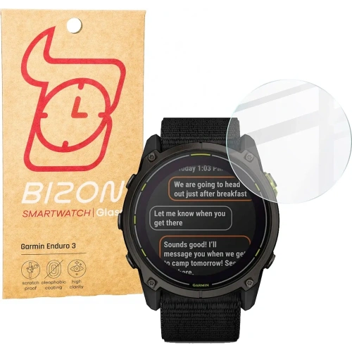 Kup Szkło hartowane na ekran Bizon Glass Watch Clear do Garmin Enduro 3 - BIZ6622 - {ean13} - Sklep Home Screen