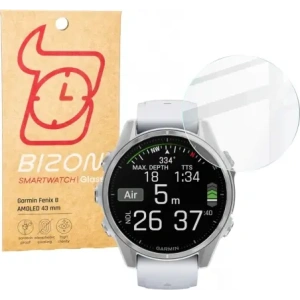 Kup Szkło hartowane na ekran Bizon Glass Watch Clear do Garmin Fenix 8 AMOLED 43 mm - BIZ6623 - {ean13} - Sklep Home Screen