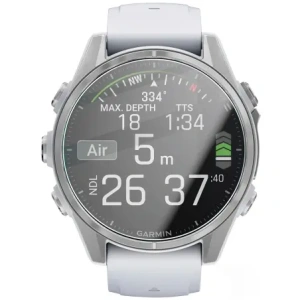 Buy Bizon Glass Watch Clear Garmin Fenix 8 AMOLED 43 mm - BIZ6623 - {ean13} - Home Screen Store Europe