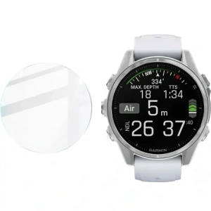 Buy Bizon Glass Watch Clear Garmin Fenix 8 AMOLED 43 mm - BIZ6623 - {ean13} - Home Screen Store Europe