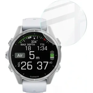Buy Bizon Glass Watch Clear Garmin Fenix 8 AMOLED 43 mm - BIZ6623 - {ean13} - Home Screen Store Europe