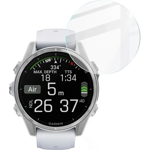 Kup Szkło hartowane na ekran Bizon Glass Watch Clear do Garmin Fenix 8 AMOLED 43 mm - BIZ6623 - {ean13} - Sklep Home Screen