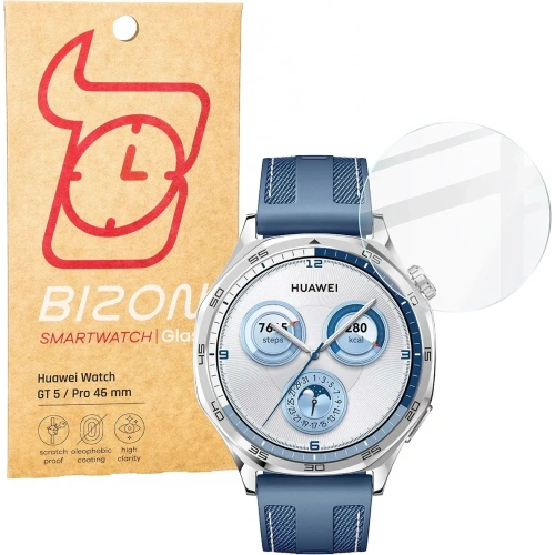 Kup Bizon Glass Watch Clear Huawei Watch GT 5 46 mm / GT 5 Pro 46 mm - BIZ6626 - {ean13} - Sklep Home Screen