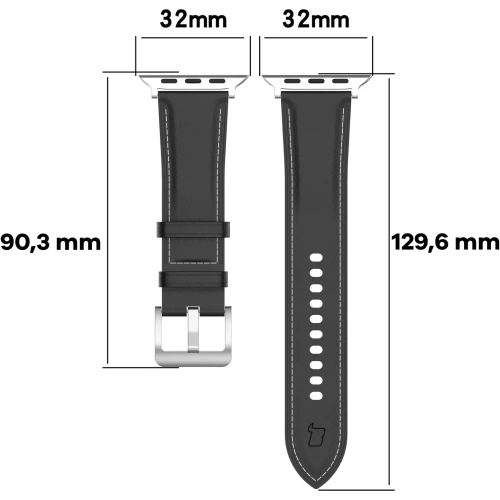 Kup Bizon Strap Watch Casual Apple Watch 38/40/41mm/S10 42mm negru - BIZ6627 - {ean13} - Sklep Home Screen