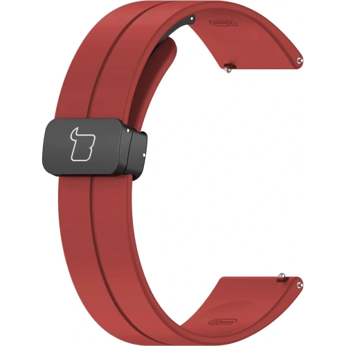 Kup Silikonowy pasek Bizon Strap Watch Silicone 22 mm do smartwatcha burgundowy - BIZ6628 - {ean13} - Sklep Home Screen