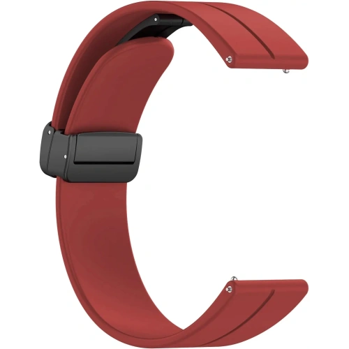 Kup Silikonowy pasek Bizon Strap Watch Silicone 22 mm do smartwatcha burgundowy - BIZ6628 - {ean13} - Sklep Home Screen