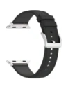 Kup Kožený pásek Bizon Strap Watch Casual pro Apple Watch 44/45/46/49mm černý - BIZ6629 - {ean13} - Sklep Home Screen