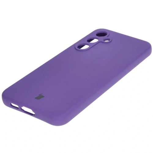 Kup Silikonowe etui Bizon Soft Case do Samsung Galaxy S24 FE fioletowe - BIZ6633 - {ean13} - Sklep Home Screen