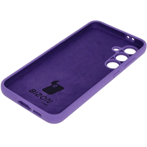 Kup Silikonowe etui Bizon Soft Case do Samsung Galaxy S24 FE fioletowe - BIZ6633 - {ean13} - Sklep Home Screen
