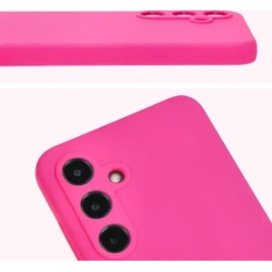 Kup Bizon Soft Case Samsung Galaxy S24 FE neon rózsaszín - BIZ6634 - {ean13} - Sklep Home Screen