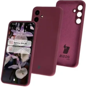 Kup Silikonowe etui Bizon Soft Case do Samsung Galaxy S24 FE ciemnofioletowe - BIZ6635 - {ean13} - Sklep Home Screen