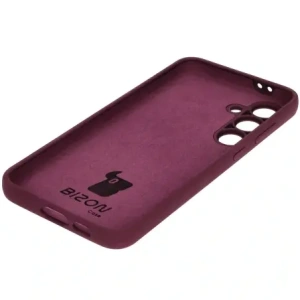 Kup Silikonowe etui Bizon Soft Case do Samsung Galaxy S24 FE ciemnofioletowe - BIZ6635 - {ean13} - Sklep Home Screen