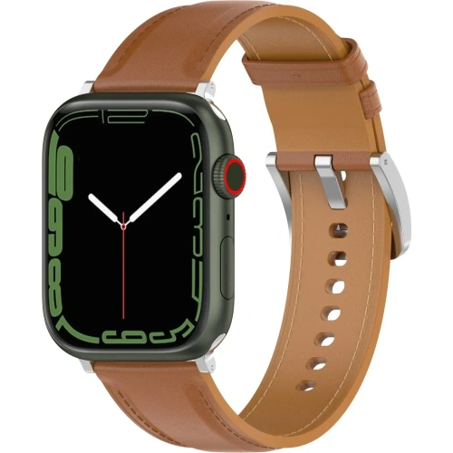 Kup Bizon Strap Óra Hétköznapi Apple Óra 38/40/41mm/S10 42mm világosbarna - BIZ6637 - {ean13} - Sklep Home Screen