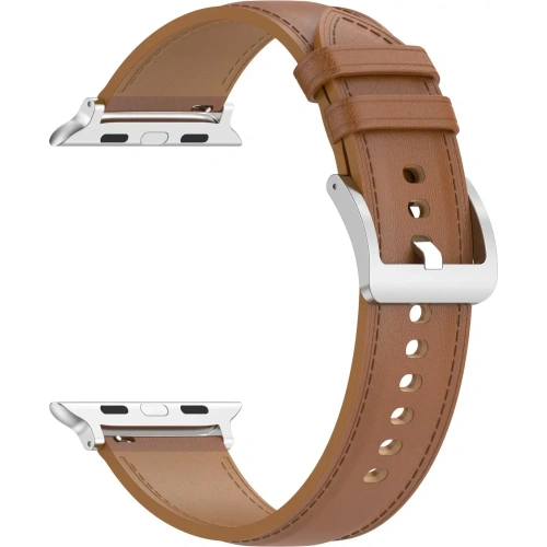 Kup Bizon Strap Óra Hétköznapi Apple Óra 38/40/41mm/S10 42mm világosbarna - BIZ6637 - {ean13} - Sklep Home Screen